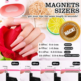 Coupe-ongles GA&EN en utilisation avec ongles acryliques