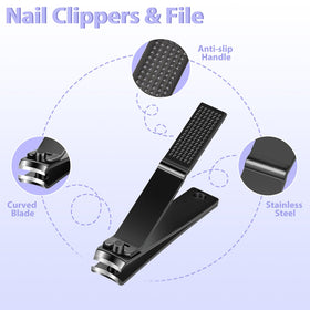 Coupe-ongles MORGLES avec lime à ongles bilatérale