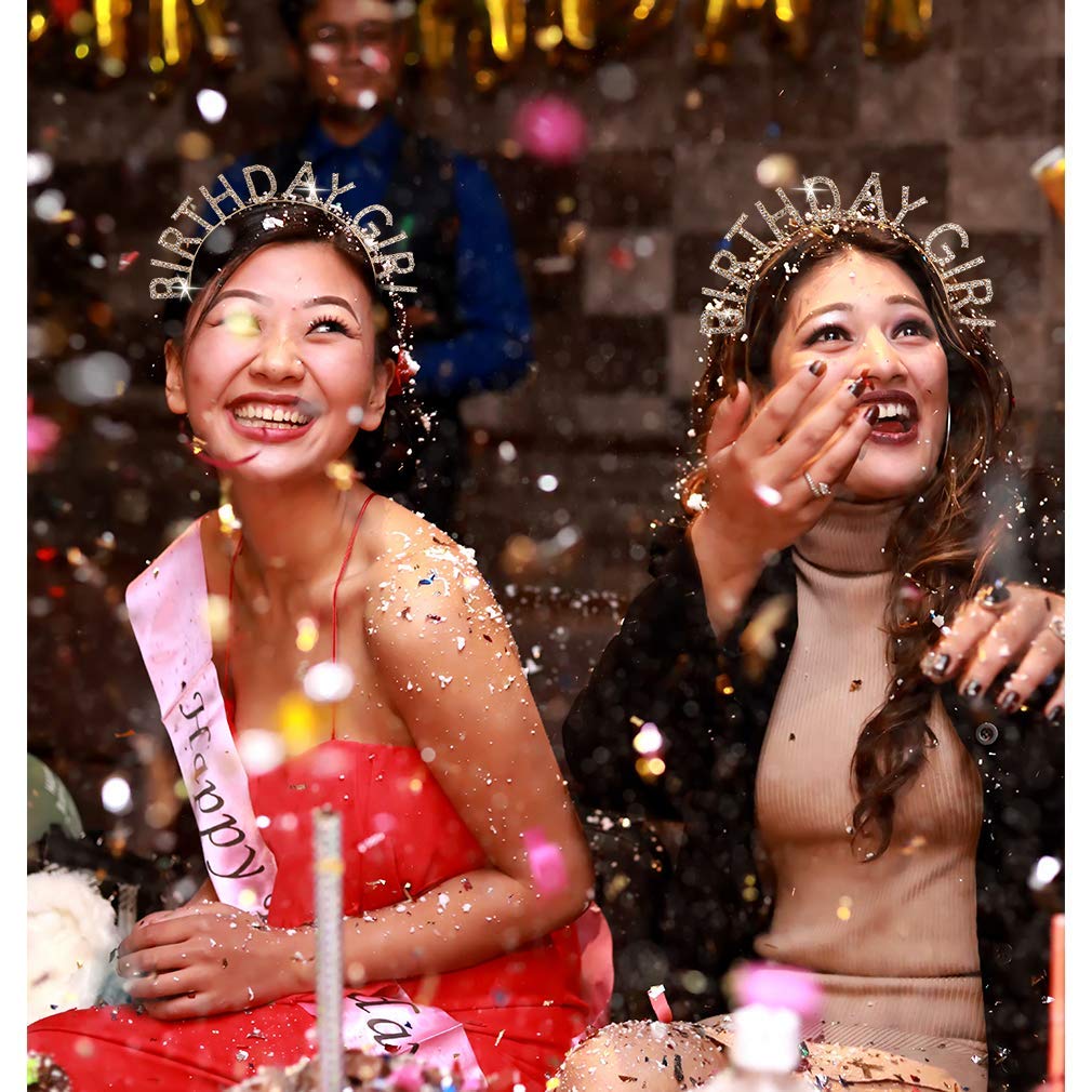Couronne d'anniversaire AOPRIE portée par une femme