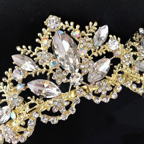 Couronne Exacoo avec pinces à cheveux