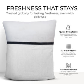 Coussin de bain Claessonliving vue de dos