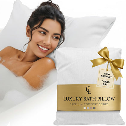 Coussin de bain Claessonliving vue de face avec rembourrage épais