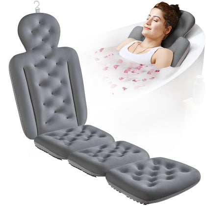 Coussin de bain complet VOXOR gris vue avant