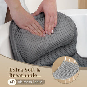 Coussin de bain Ozyalo avec crochet intégré pour séchage