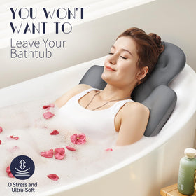 Coussin de bain VOXOR en gros plan sur sa texture
