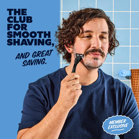 Couvercle de rasoir léger gris de Dollar Shave Club