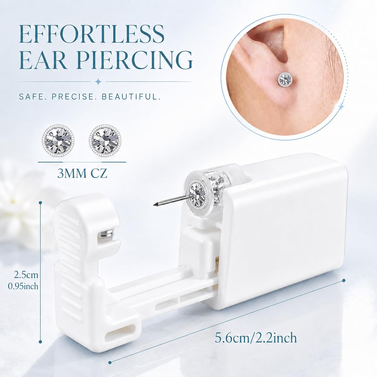 Couvre-oreilles imperméables inclus dans le kit Anzero
