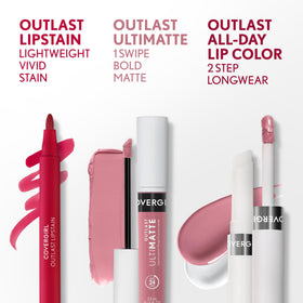 COVERGIRL Couleur à Lèvres Longue Durée 547 Rose Perle sur fond blanc