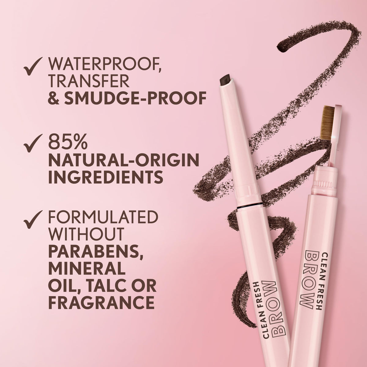 COVERGIRL Crayon à Sourcils Clean Fresh 300 Auburn en usage