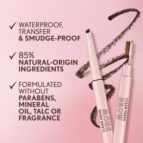 COVERGIRL Crayon à Sourcils Clean Fresh 300 Auburn en usage