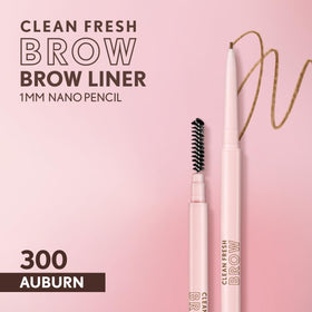 COVERGIRL Crayon à Sourcils Clean Fresh Nano 300 Auburn avec spoolie