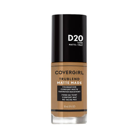 COVERGIRL Fond de Teint Liquide TruBlend Matte Made True Caramel avant