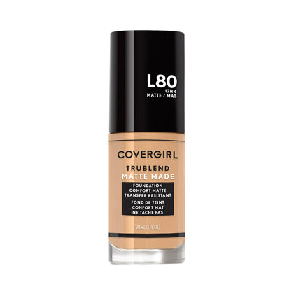 COVERGIRL Fond de Teint Liquide TruBlend Matte Made True Ivory vue avant
