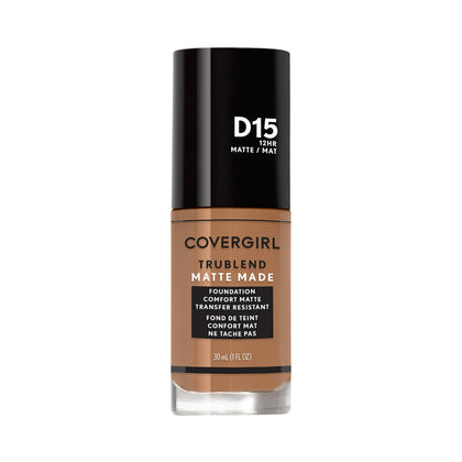 COVERGIRL Fond de Teint Liquide TruBlend Matte Warm Tawny avant