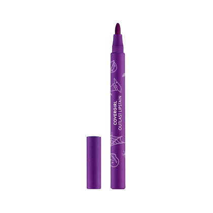 COVERGIRL Lipstain 96 Spooky Bat vue avant avec finition satinée