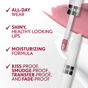 COVERGIRL Outlast All-Day Lip Color My Papaya applied on model