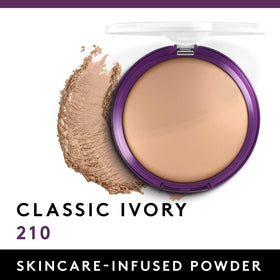 COVERGIRL Poudre Pressée Anti-Rides Classic Ivory avec couvercle ouvert