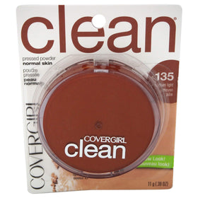 COVERGIRL Poudre Pressée Clean 135 Medium Light avant vue