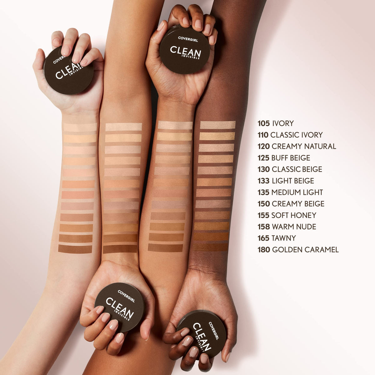 COVERGIRL Poudre Pressée Invisible emballage