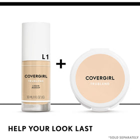 COVERGIRL truBlend Fond de Teint Liquide dans son emballage
