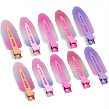 Cptots clips à cheveux 10 pièces en couleurs assorties