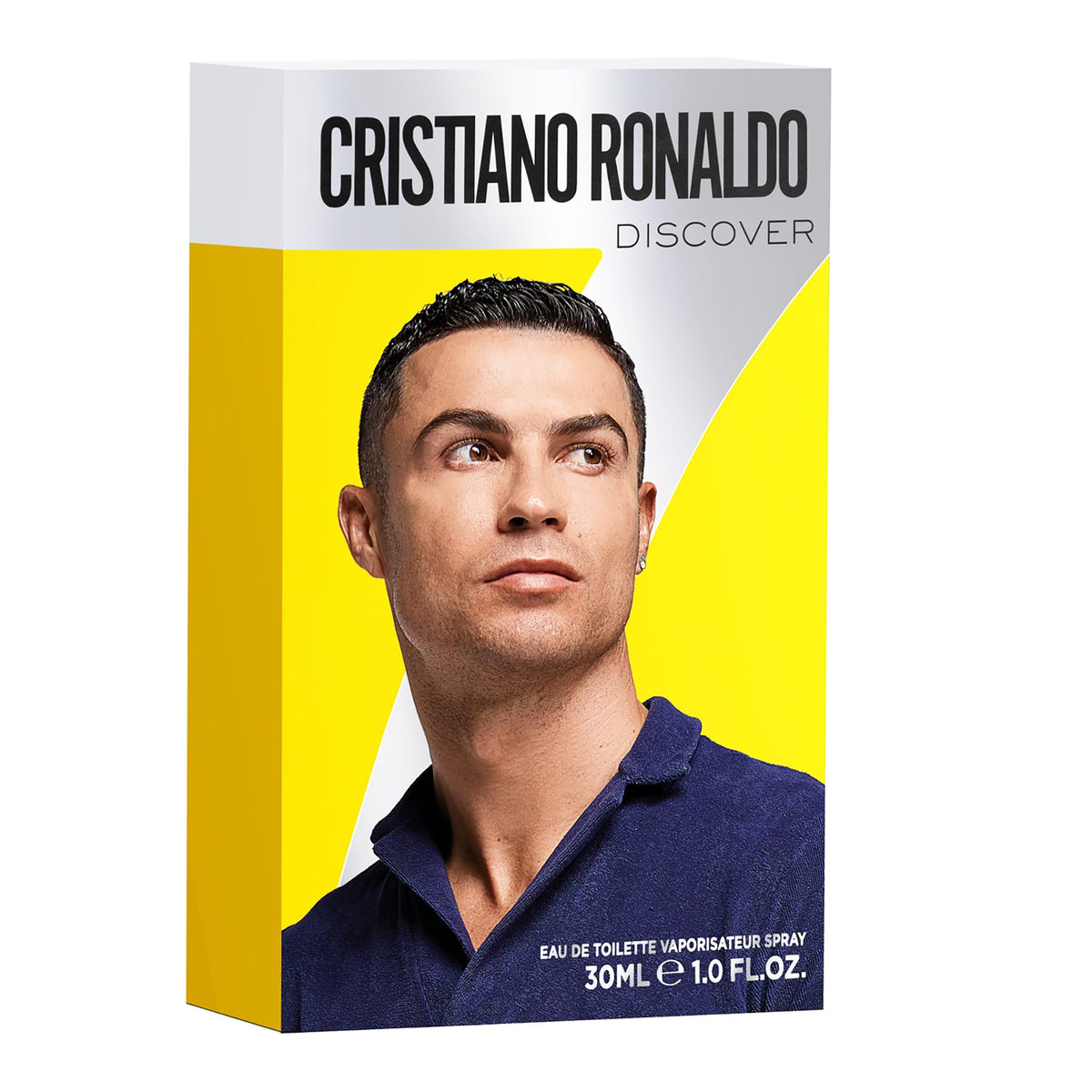 CR7 Discover Eau de Toilette 30ml dans un environnement de voyage
