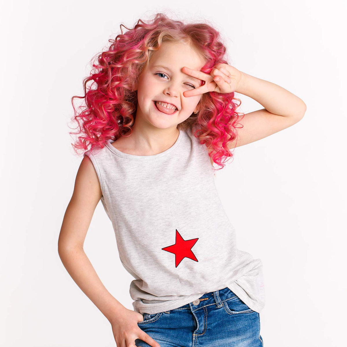 Crayon à cheveux violet pailleté de Desire Deluxe