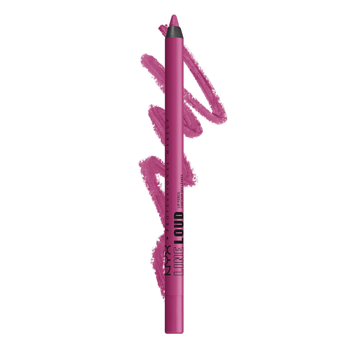 Crayon à lèvres NYX Line Loud Hottie Hijacker couleur hot blue pink