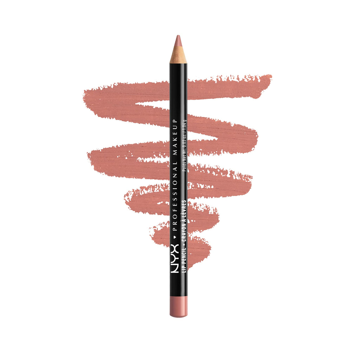 Crayon à lèvres NYX PROFESSIONAL MAKEUP Slim rose nude face avant