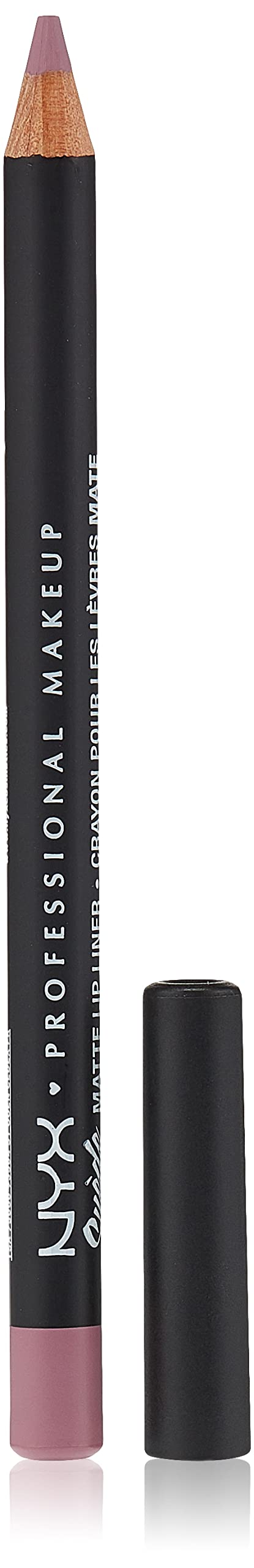 Crayon à Lèvres NYX Suède Mat Violet Smoke vue de face