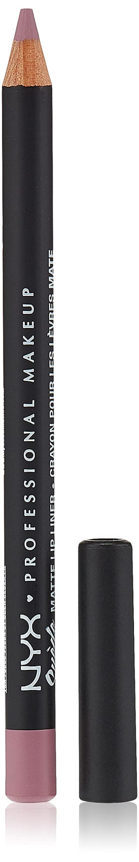 Crayon à Lèvres NYX Suède Mat Violet Smoke vue de face