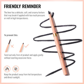 Crayon à lèvres Oulac à côté de produits de beauté