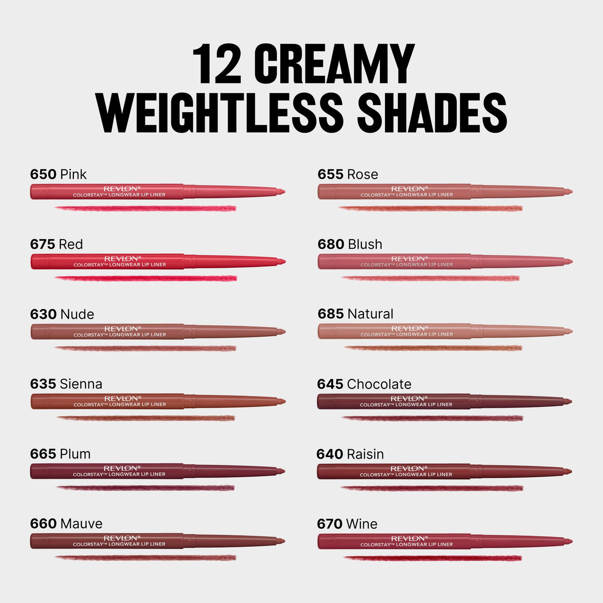Crayon à lèvres REVLON ColorStay 680 Blush avec rouge à lèvres REVLON