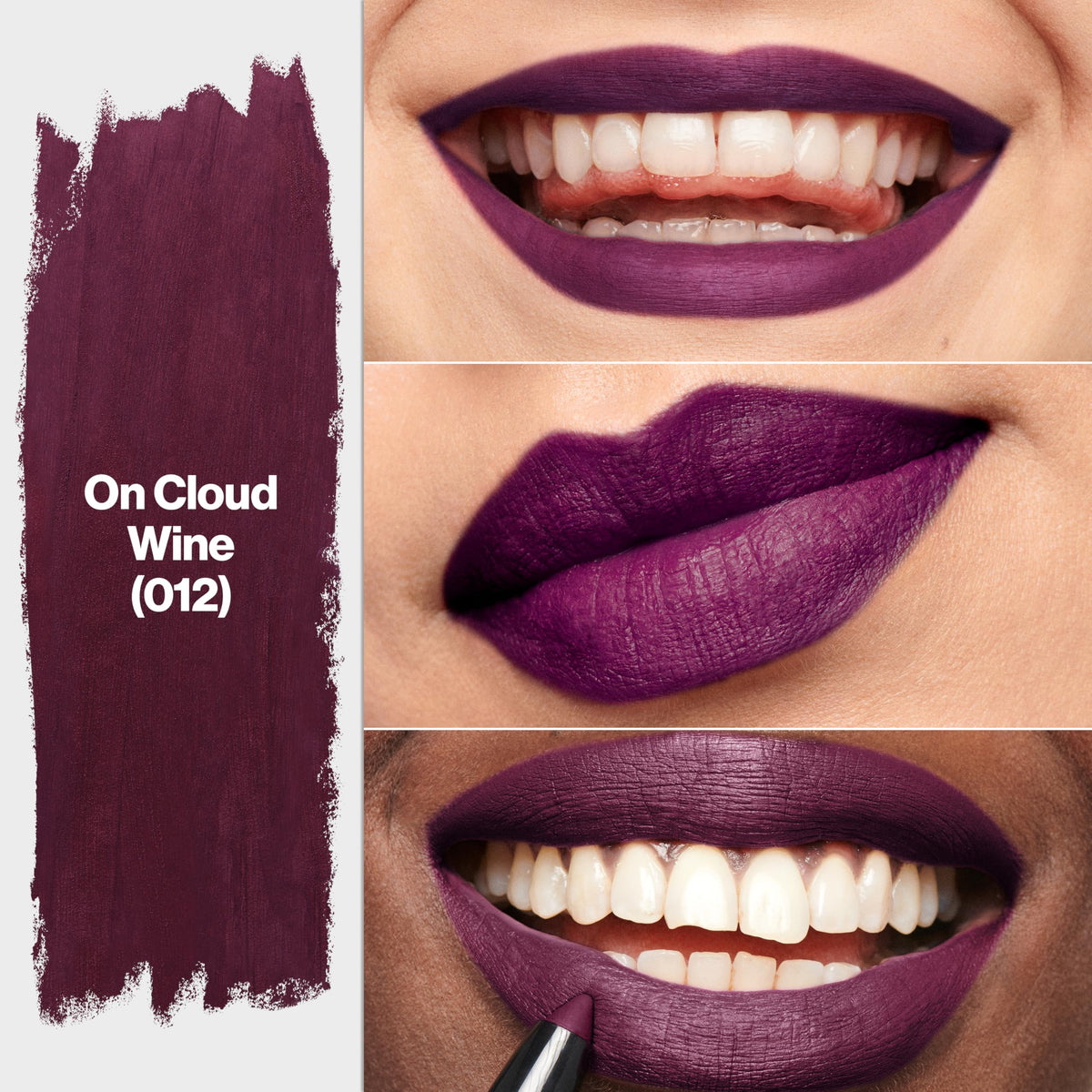 Crayon à Lèvres REVLON ColorStay Matte Lite 012 On Cloud Wine avec taille-crayon