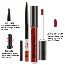 Crayon à lèvres Ruby Red evpct sur fond blanc