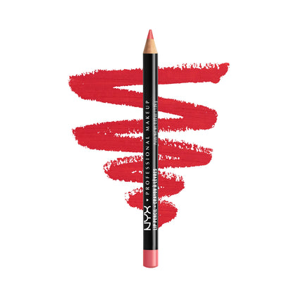 Crayon à lèvres Slim NYX Rouge Éclatant vue de face