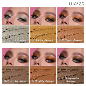 Crayon à ombre à paupières LUXAZA avec pinceau de mélange