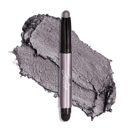 Crayon à paupières Julep Smoky Grey vue avant avec finition shimmer