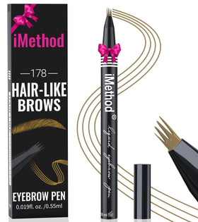 Crayon à sourcils iMethod brun clair, vue de face