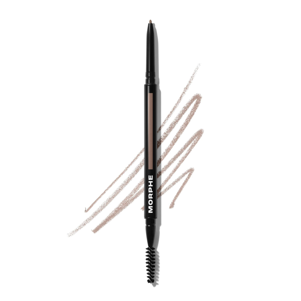 Crayon à sourcils Micro Dual MORPHE couleur noisette, vue avant