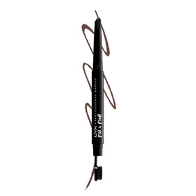 Crayon à sourcils NYX Fill & Fluff Chocolat vue de face
