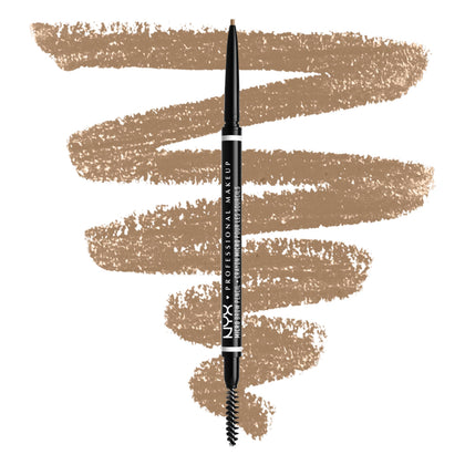 Crayon à sourcils NYX Micro couleur Auburn vue de face