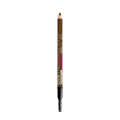Crayon à sourcils NYX Powder Louder brun clair, vue de face