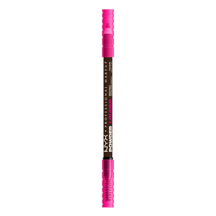 Crayon à sourcils NYX Powder Louder brun, vue avant