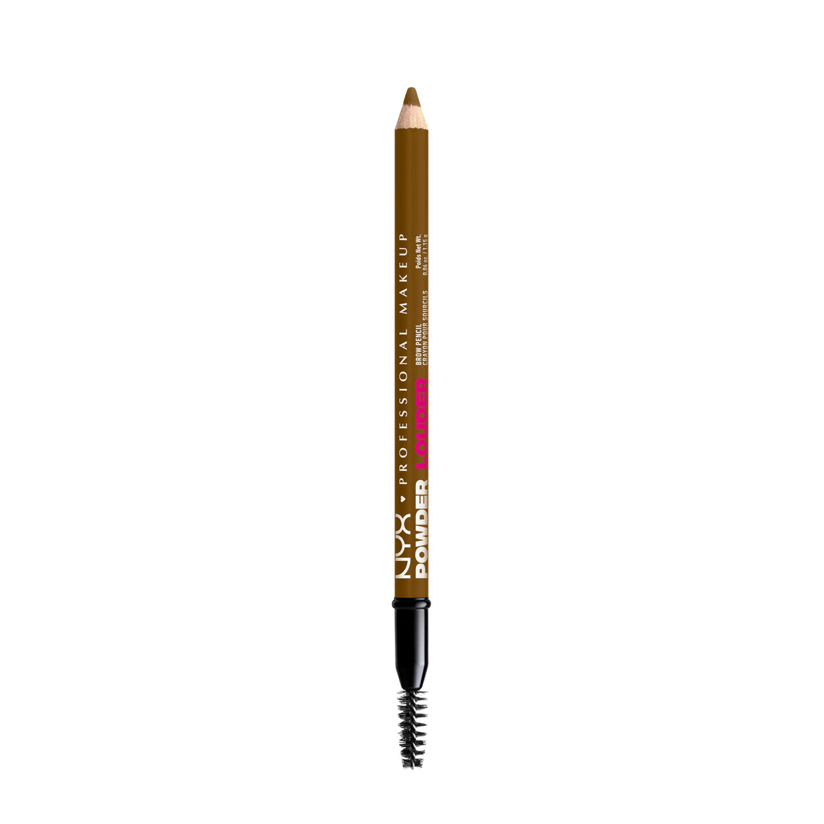 Crayon à sourcils NYX Powder Louder couleur blonde vue de face