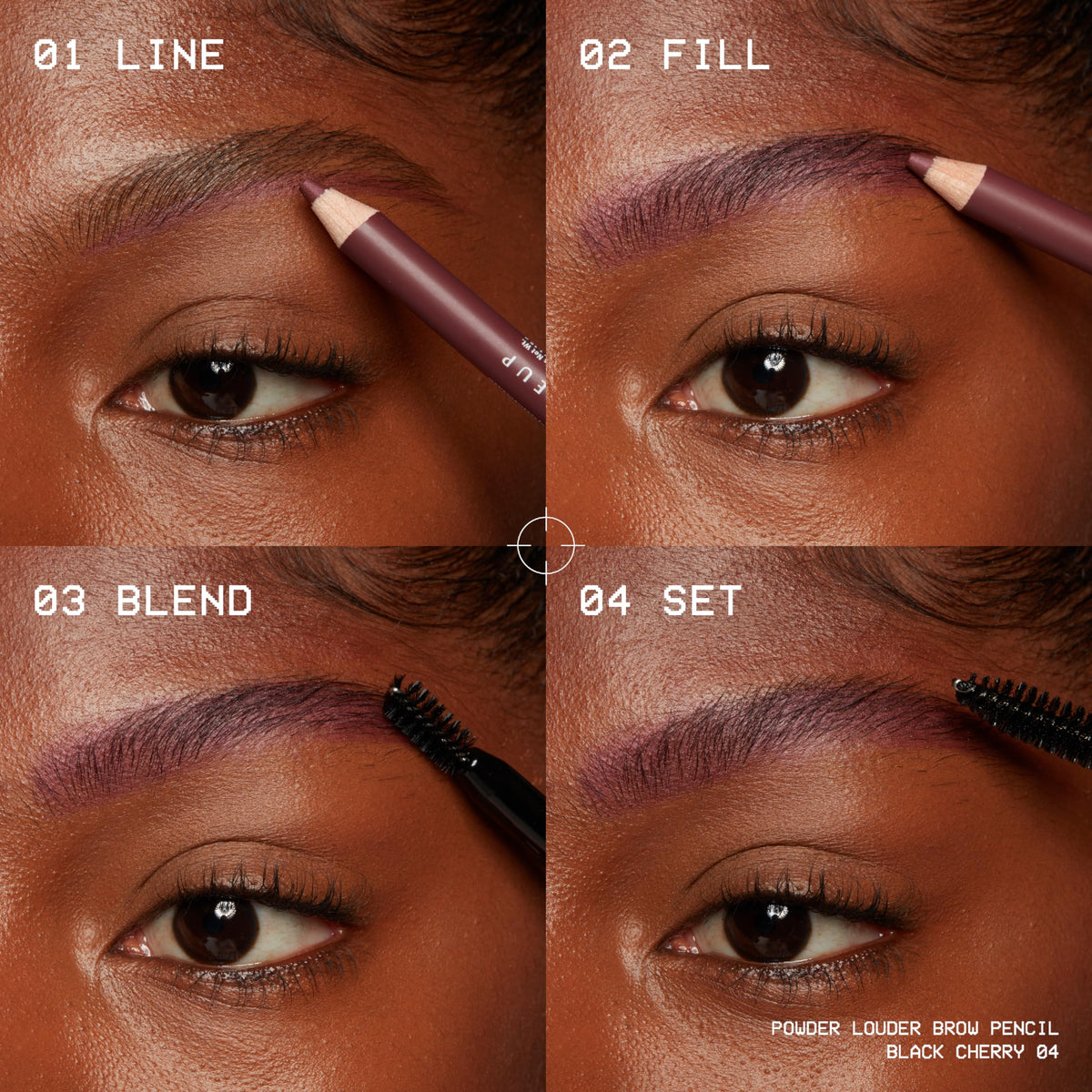 Crayon à sourcils NYX Powder Louder en action