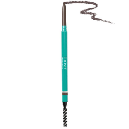 Crayon à sourcils waterproof Thrive Causemetics Brun Foncé vue de face
