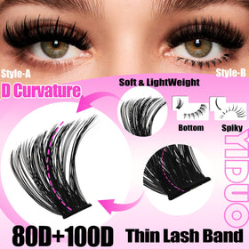 Crayon à sourcils waterproof YIDUO en noir