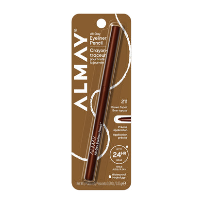 Crayon eyeliner Almay 211 Topaze Brune vue de face