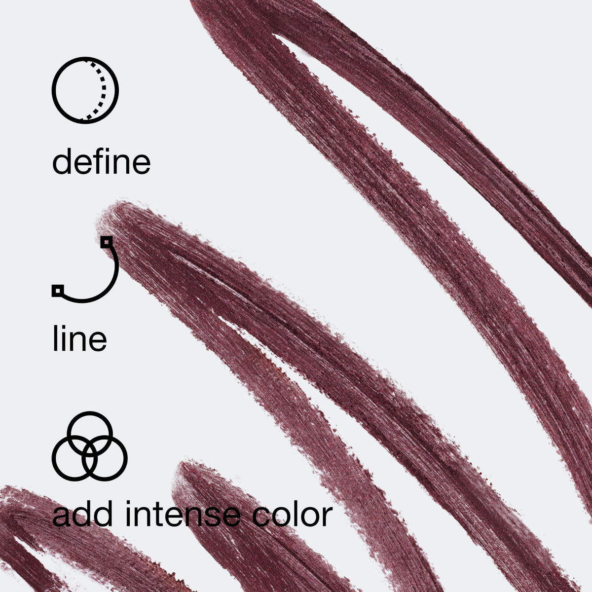 Crayon eyeliner Clinique utilisé sur les yeux